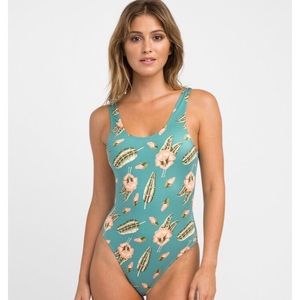 RVCA SOUTH SWELL PELLETIER ONE PIECE SWIMSUIT